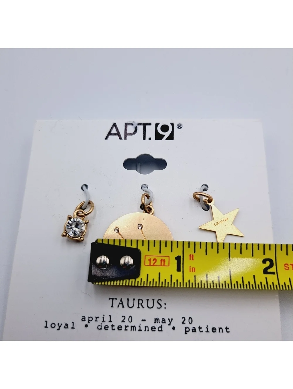 Taurus Zodiac Pendant Charm Set